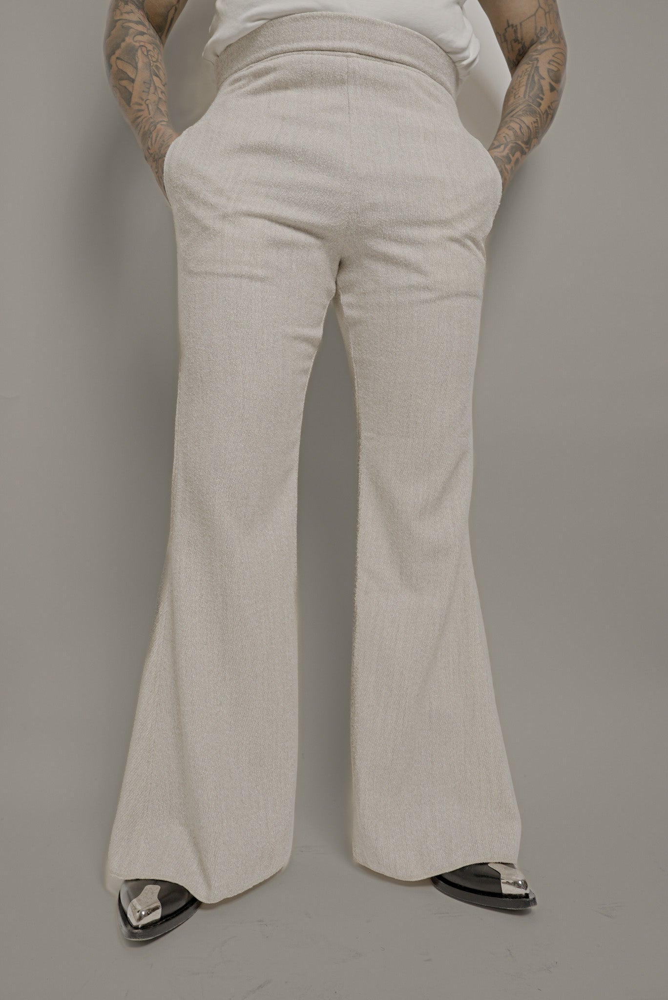 Winter/ Spring "OOO" Flare Pants *Made To Order*