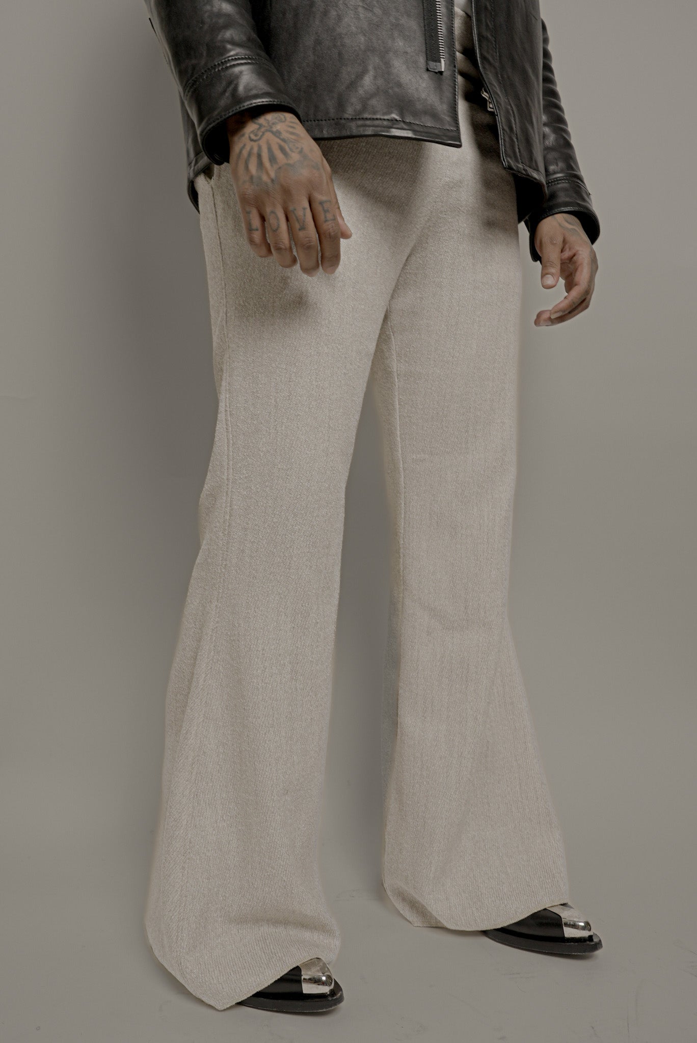 Winter/ Spring "OOO" Flare Pants *Made To Order*
