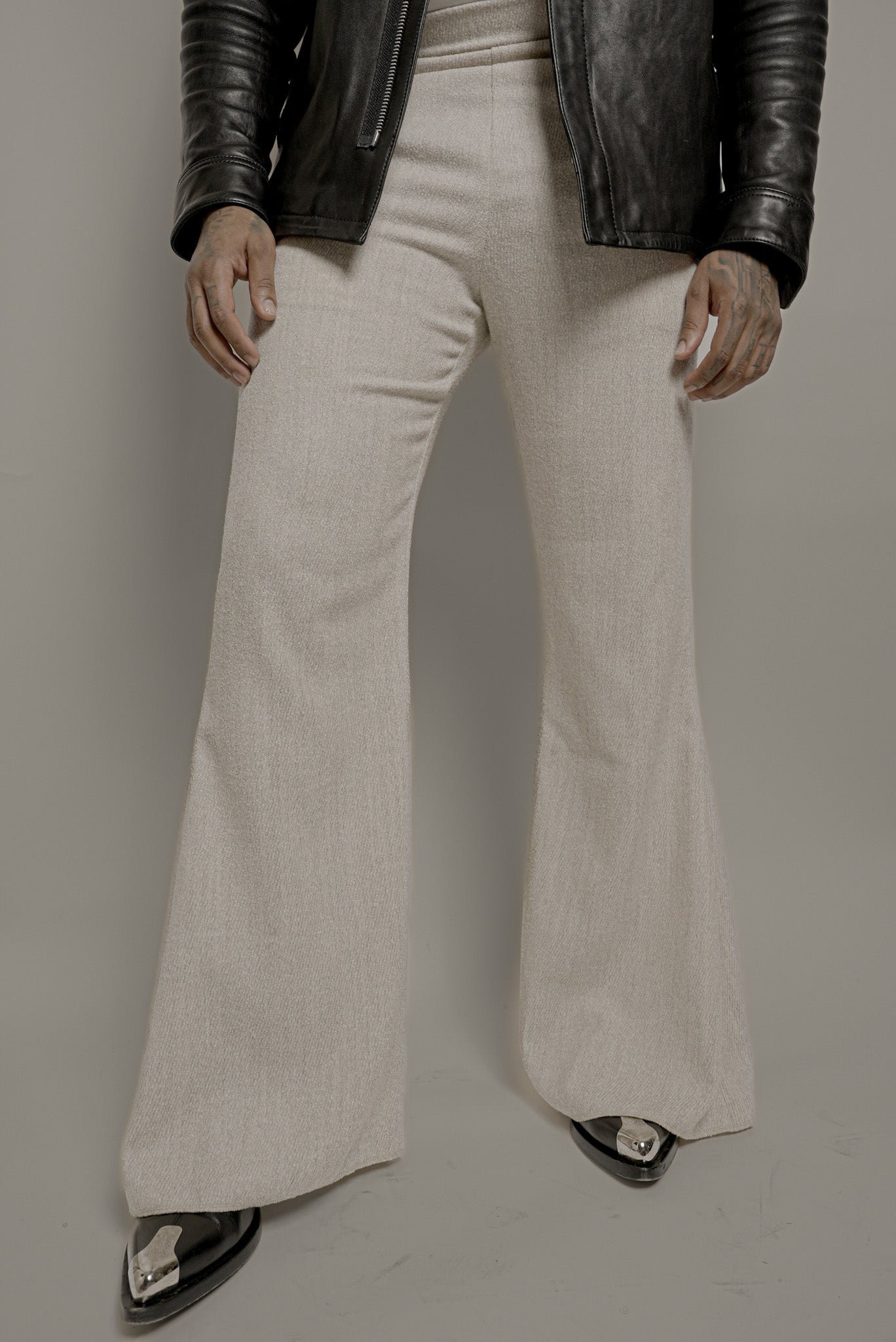 Winter/ Spring "OOO" Flare Pants *Made To Order*