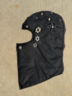 Black/ Pearl ‘ The Pearl Sheep” 1of1 Galaclava