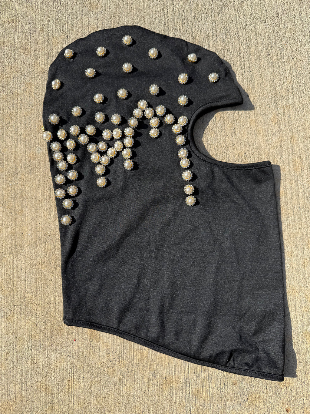 Black/ Pearl ‘Drippin’ 1of1 Galaclava