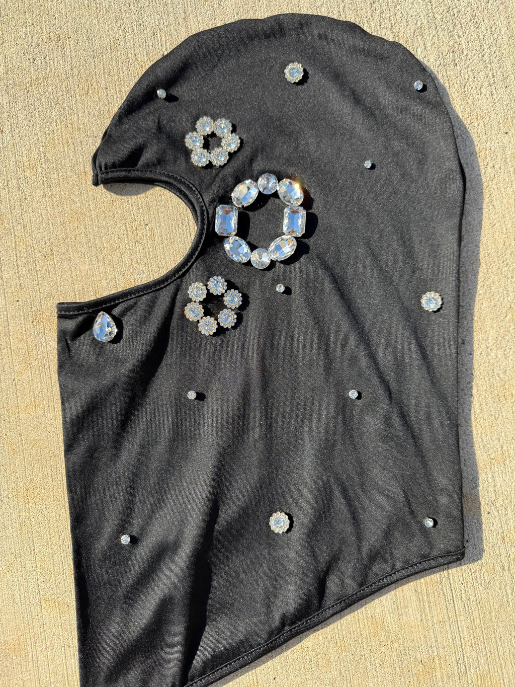 Black/ Studded ‘Black Panther’ 1of1 Galaclava