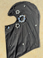 Black/ Studded ‘Black Panther’ 1of1 Galaclava