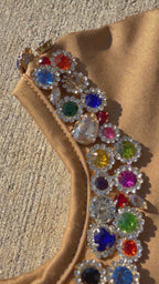 Tan/ Studded “P-Ski” 1of1 Galaclava