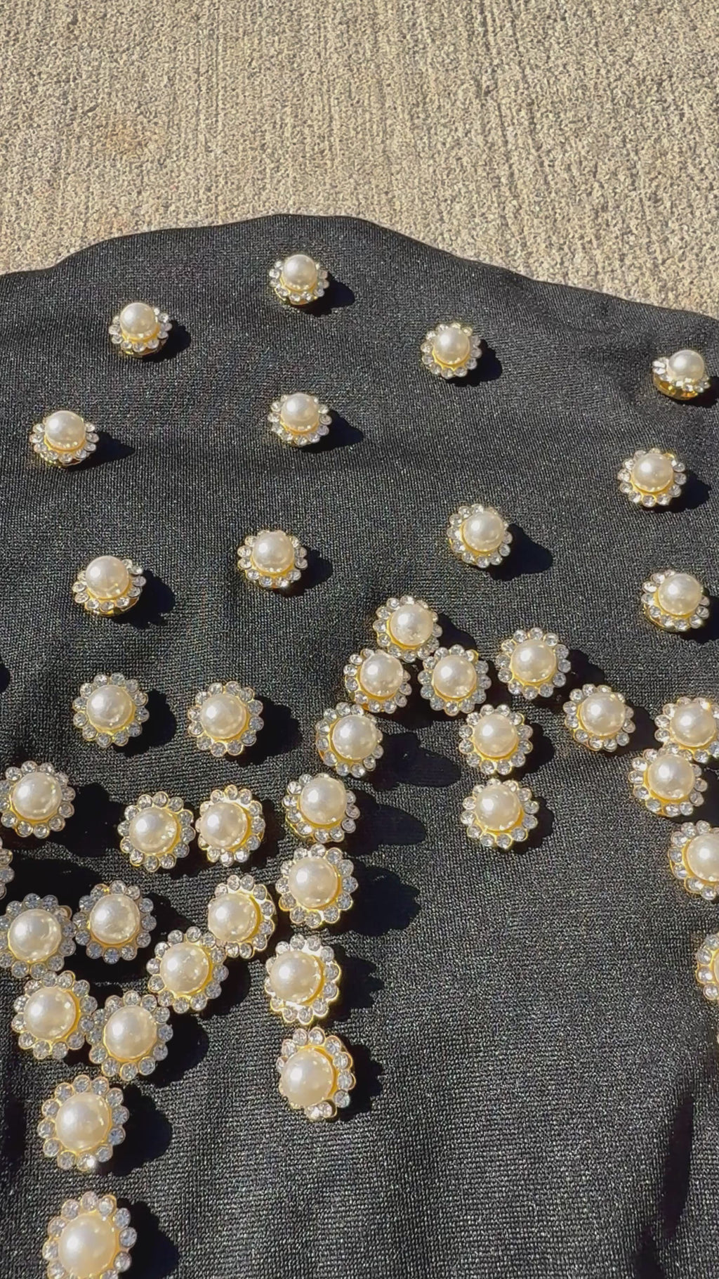 Black/ Pearl ‘Drippin’ 1of1 Galaclava