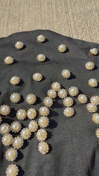 Black/ Pearl ‘Drippin’ 1of1 Galaclava