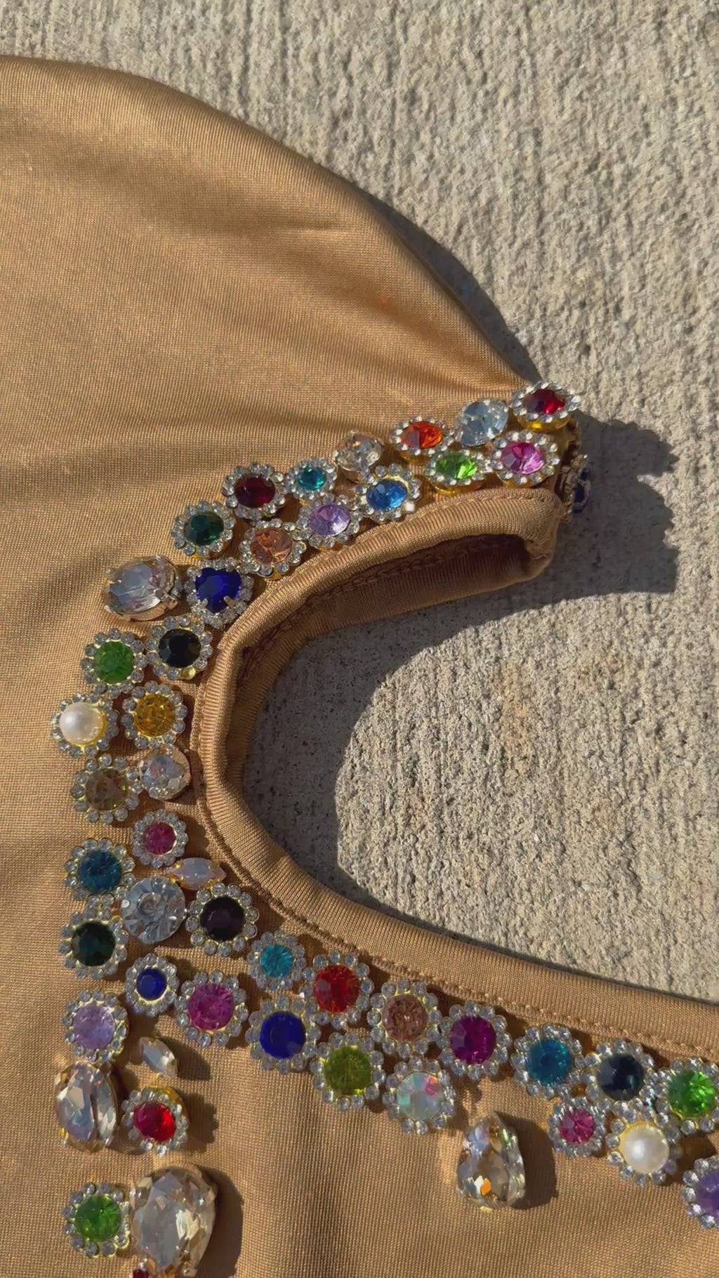 Tan/ Studded “P-Ski” 1of1 Galaclava